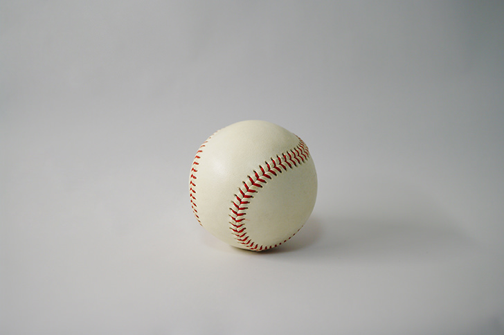 野球ボールの写真
